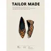 1902-2 Estampa de Leopardo Aumento Interno de Altura 5cm~ 2025 Novo Elegante Laço Versátil Bico Baixo Sapatos de Trabalho para Mulheres