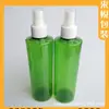 Frasco borrifador de ombro reto 250ml para loção, Frasco borrifador de pressão 250ml para regar flores, Frasco dispensador de tônico