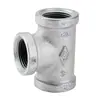 Procesamiento y Personalización de Tes de Tres Vías Galvanizadas Roscadas, Accesorios para Tuberías de Acero Galvanizado, Accesorios para Tuberías de Calefacción de Agua y Fuego, Tes de Acero Galvanizado