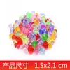 Gema de Plástico Grano de Hielo Piedra Pequeña de Colores Gema para Niños Acrílico Hielo Triturado Mostrador Diamante de Cristal Gema al por Mayor