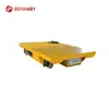 Carro Plano con Cable de Alimentación por Riel de Piso para Cabinas de Pintura en Spray, Carro Plano con Riel Resistente a Altas Temperaturas, Carro de Transferencia con Cable Eléctrico AC Controlado por Riel de Piso