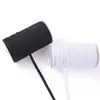 Correas Elásticas para Orejas al por Mayor para Mascarillas, Correas de Tejido Elástico Suave de Alta Elasticidad en Negro y Blanco en Stock para Ropa