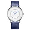 Reloj SHENGKE SHENGKE K8056 Esfera Doble Escala Simple Retro Movimiento de Cuarzo Resistente al Agua