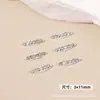 Nuevo Lazo de Aleación para Uñas Decoraciones de Uñas Lazo de Corbata Cinta Mariposa 3D para Uñas Decoraciones de Uñas Portátiles Venta al por Mayor