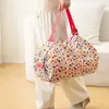 Bolsa de Compras de Tela Oxford de Gran Capacidad, Bolsa Tote Plegable y Engrosada, Bolsa de Almacenamiento para Hombro de Supermercado, Bolsa de Viaje Portátil