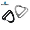 Fabricantes de hebillas D para mascotas suministran directamente hebillas triangulares de aluminio aeronáutico metálico de alta precisión hebillas de tracción para mascotas bolsos