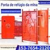 Porta de câmara de refúgio de mina, cerca à prova d'água e à prova de fogo, porta de dupla finalidade, eixo inclinado de mina, porta fechada à prova d'água, porta anti-onda de choque