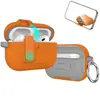 Funda con Tapa abatible para Airpodspro3 Funda Protectora Anticaídas Cuarta Generación Adecuada para Funda de Auriculares Apple Pro2 Funda Protectora Transfronteriza