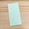 Papel Base de Fondo Cuadriculado Colorido Fresco Guka Pegatinas de Raya Fina Materiales para Tarjeta Trasera de Funda de Teléfono DIY