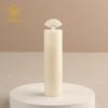 Nuevo tubo de lápiz labial blanco cremoso en forma de abanico de 3,5 g, tubo vacío, tubo reparador de bálsamo labial, tubo de embalaje de bálsamo antitranspirante, material de embalaje