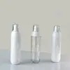 Materiales de Empaque Personalizados para Productos de Cuidado de la Piel del Fabricante Se Pueden Enlatar y Usar Múltiples Veces, Botella con Tapa de Rosca Botella con Bomba Botella de Plástico con Atomizador 100ml