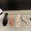 Primer Encuentro: Tacones Altos Color Rosa Nude de Nicho, Sandalias Estilo Francés, Zapatos de Hada para Uso en Exteriores, Nuevo Diseño de Mariposa Verano 2026