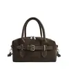 2026 Otoño Temprano Nuevo Bolso de Mano tipo Almohada de Moda Casual de Alto Valor Boston para Viajes Diarios Bolso de Hombro Único Cruzado