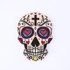 Amazon Halloween Anti-quemaduras Antideslizante Aislante térmico Impreso UV DIY Calavera Creativa Cerámica Absorbente Posavasos Hecho a Medida