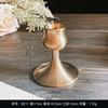 Candelabro de aluminio y latón de estilo europeo para bodas, mesas románticas a la luz de las velas, mesas de comedor de hierro con patas altas y adornos sencillos.