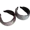 Diadema Ancha de Terciopelo 2025 Otoño e Invierno Para Lavarse la Cara Diadema para el Cabello Pinza de Lujo Ligero Tacto de Felpa Accesorio para el Cabello Versátil y Suave