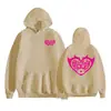 Moletom com Logo da Cantora Dela Rose Roupas Masculinas e Femininas Tendência da Moda Harajuku Blusa de Moletom Casual de Alta Qualidade