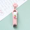 Tijeras de uñas personalizadas con dibujos animados para niñas, cortaúñas portátiles, herramientas de manicura plegables para el hogar, cortaúñas al por mayor