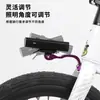 Suporte de garfo dianteiro GOPRO em liga de alumínio de liberação rápida, adequado para bicicletas dobráveis/de estrada BROMPTON, suporte para luz de garfo dianteiro