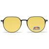 Lentes Xunge Metal Redondo Set Magnético Gafas de Sol para Hombre Tt Polarizadas Gafas de Sol de Moda para Mujer Un Espejo Dos Piezas Nuevo
