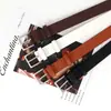 Nuevo cinturón delgado de hebilla de pin para mujer, casual y versátil, cinturón decorativo para jeans de mujer, cinturón para pantalones de mujer, venta al por mayor desde el fabricante
