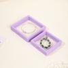 Caja Colgante de Fábrica Pulsera Uña Portátil Banda para el Cabello Insignia Caja de Joyería Película Protectora Anti-Oxidación Caja de Almacenamiento para Collares