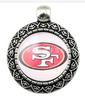 Collar con colgante del equipo de rugby de los San Francisco 49ers de la NFL32, gran venta transfronteriza.