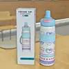 Taza Térmica de Acero Inoxidable Doble para Bebidas Dibujos Animados Taza de Vacío Portátil Exquisito Regalo para Estudiantes Taza de Agua Taza con Popote Venta al por Mayor