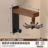 Gancho Giratorio de Cocina, Estante de Almacenamiento para Cucharas, Espátulas y Tablas de Cortar, Montaje en Pared Adhesivo Fuerte, Sin Taladro