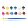 Conjunto de Pincéis para Tinta Guache Aquarela Pintura a Óleo Tinta Acrílica Pincéis de Arte para Estudante Pincel Liner Frasco Spray