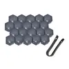 Adecuado para Tapas de Tornillos de Cubo de Rueda Tesla, Tapas Protectoras de Rueda, Tapas Decorativas para Modificación de Neumáticos, Tapas a Prueba de Polvo y Óxido