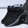 Sapatos de Caminhada ao Ar Livre Atacado Velcro Botas Quentes de Algodão Femininas Novo Inverno Veludo Espessado Botas de Neve