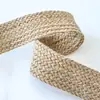Corda de cânhamo trançada cinto trançado torção feito à mão DIY material decorativo rolo de tecido de juta maço fita trançada de cânhamo natural