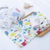 Toalla Infantil de Algodón Clase A 40 Suave Absorbente con Estampado de Dibujos Animados Toalla Infantil Pañuelo para el Jardín de Niños Toalla Facial para Bebé