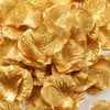 Simulación pétalos de rosa no tejidos cumpleaños Día de San Valentín confesión fabricación romántica habitación de boda esparcir a mano flores disposición decorativa