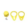 EKFan Luya accesorios de rueda de carrete de pesca modificados junta antiaflojamiento brazo de manivela de carrete de gota tuerca de medición externa mano izquierda y derecha M7M8