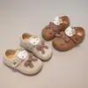 Zapatos Birkenstock para Niñas con Felpa de Dibujos Animados Otoño/Invierno 2026 Nuevos Zapatos de Algodón para Niños Cálidos para Niños Pequeños y Medianos Suela Suave Zapatos Doble Algodón Modernos
