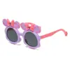Gafas de Sol para Niños Orejas Grandes Gafas de Sol para Niñas de Festival Dibujo Animado Lindo Mickey Mouse Gafas con Lazo para Niños Forma Cóncava