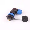 Conector Impermeable IP68 Enchufe de Aviación Hembra y Macho Tipo Soldado Acoplamiento Enchufe Industrial Latón Enchufe Chapado en Oro