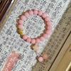 Pulsera Raíz de Bodhi Rosa Rouge 108 Diseño de Loto Cuentas de Buda Rosario de Mano Juguete para Estudiantes Pulsera Al por Mayor