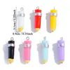 Venta Caliente Transfronteriza Multicolor Estéreo Lápiz Resina Colgante Accesorios para Joyería DIY Collar Bolsa Llavero Colgante Decorativo