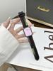 Correa de Reloj de Mezclilla Pintada a Mano de Colores Adecuada para Applewatch iWatch 12ª Generación 11/10