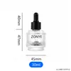 Botella de Vidrio Redonda Recta Escalonada de 30ml para Aceite Esencial, Botella Gotero Dosificador de Sérum, Material de Empaque de Botella Vacía Original para Líquidos Cosméticos y de Cuidado de la Piel