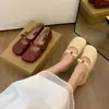 Zapatos elegantes sin cordones para faldas, zapatos versátiles de punta para mujer, estilo popular de celebridad de internet 2026, súper chic y de nicho