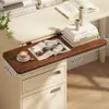 Placa de Extensión para Escritorio, Bandeja Ampliada Específica para Cajón sin Taladro, Soporte Plegable para el Borde del Escritorio del Hogar