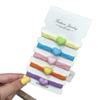 Doce Cor De Alta Elasticidade De Toalha De Cabelo Anel De Cabelo Das Meninas Paytail Sem Lesão De Cabelo Tendões De Borracha Corda De Cabelo Doce Da Menina Novo