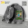 Chaqueta de Mezclilla para Niños Minecraft Primavera y Otoño 2025 Ropa Nueva para Niños Chaquetas para Niños Niños y Niñas Chaquetas de Otoño