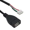 Cabo de Dados USB 2.0 para PH 2.0 4 Pinos PH 2.0 Pin para Cabo USB 2.0 Pin USB de Placa-Mã Pequena