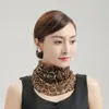 2025 Nuevo Pañuelo Pequeño Pañuelo Fino Velo Protector Solar Bufanda Protección para el Cuello Otoño e Invierno Moda Combinación Bufanda para Mujer