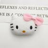 Broche de Pelúcia Acessórios Sapatos Meias Boneca Cabeça de Coelho de Pelúcia Gato Roupas Acessórios de Cabelo Acessórios de Chapelaria DIY Animal